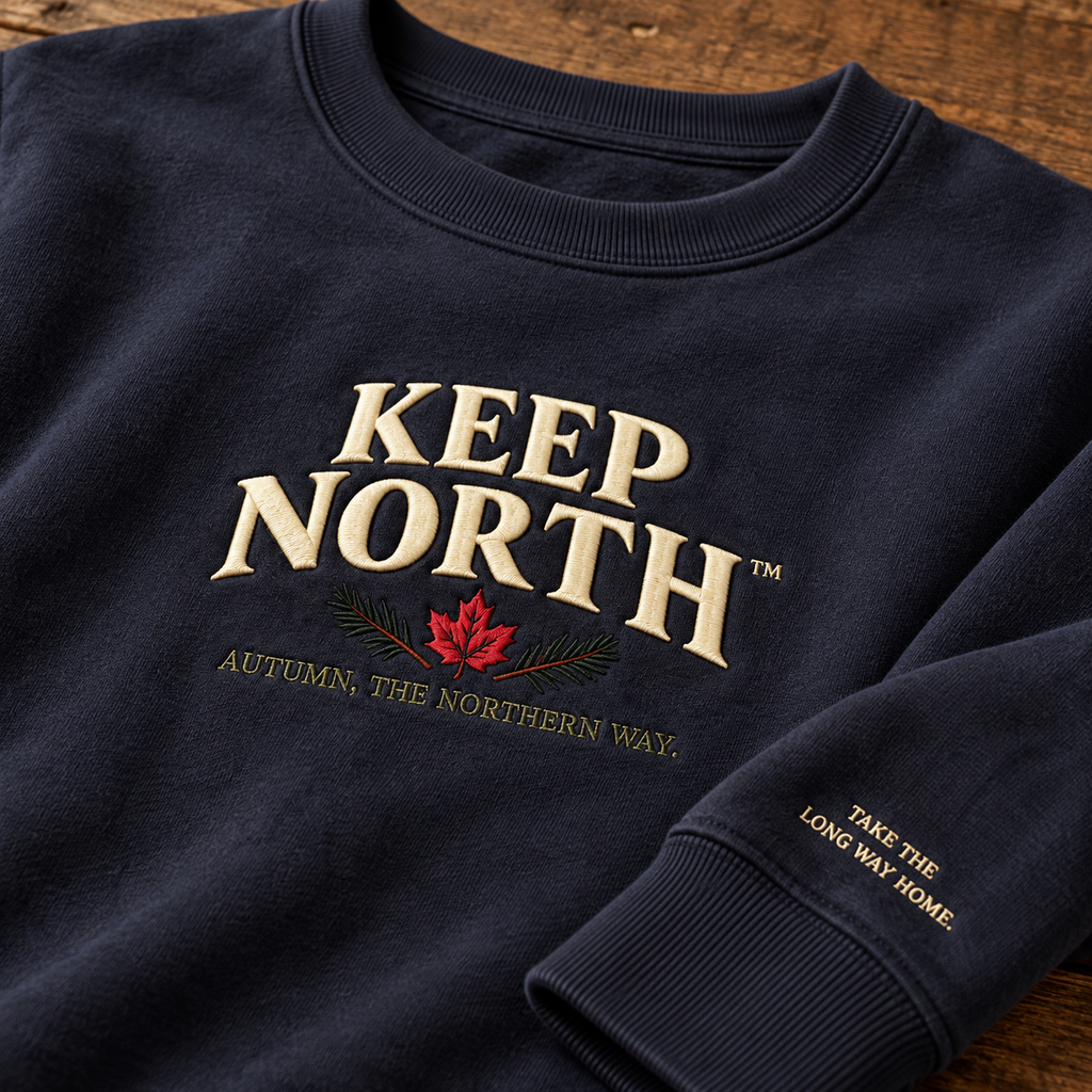 Keep North™ Northern Autumn Crewneck Sweatshirt