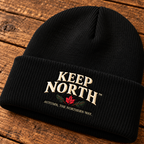 Keep North™ Northern Autumn Embroidered Toque