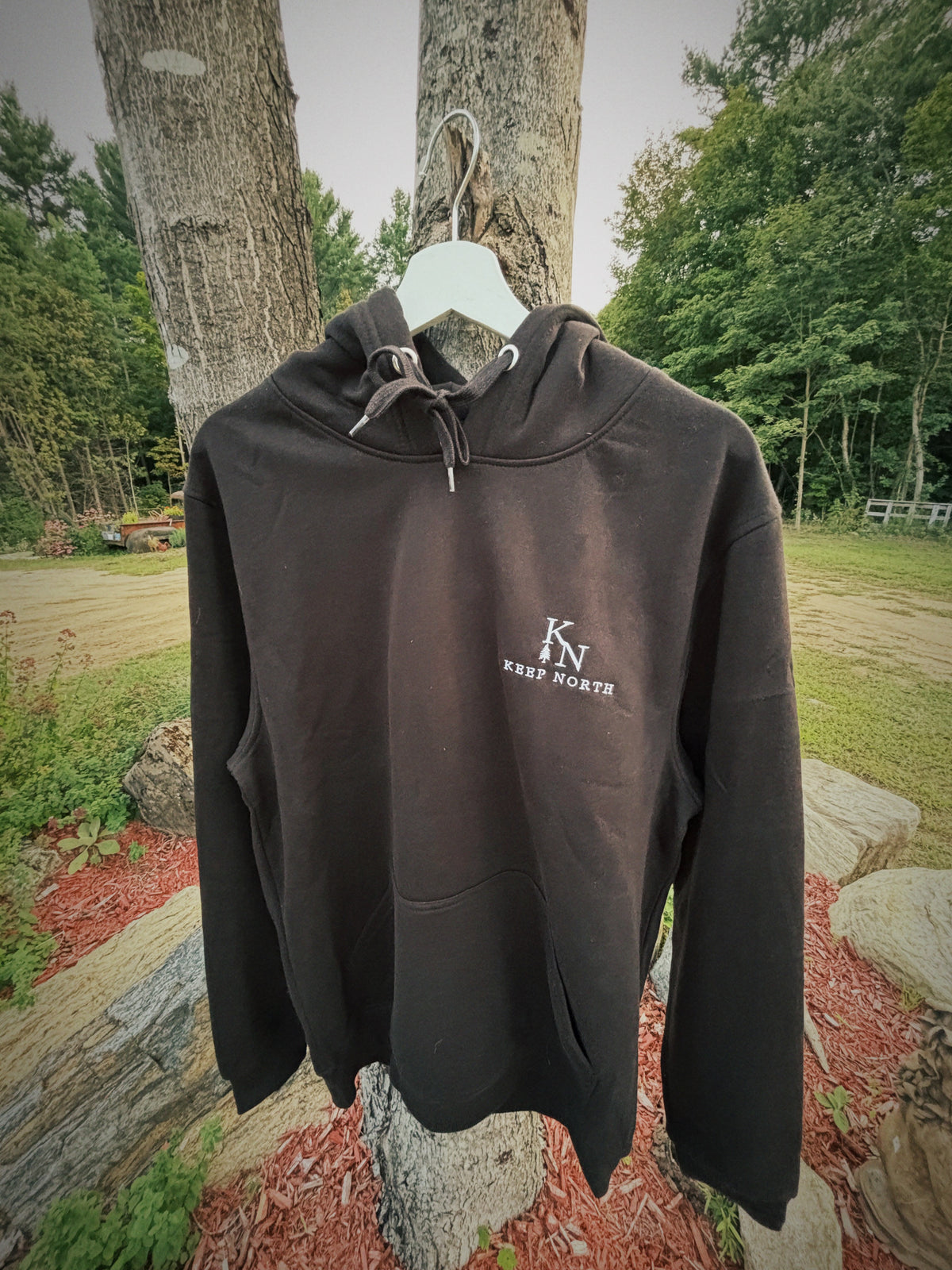 KEEP NORTH™ Embroidered Logo Hoodie